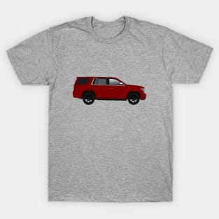 Red SUV Tahoe T-Shirt